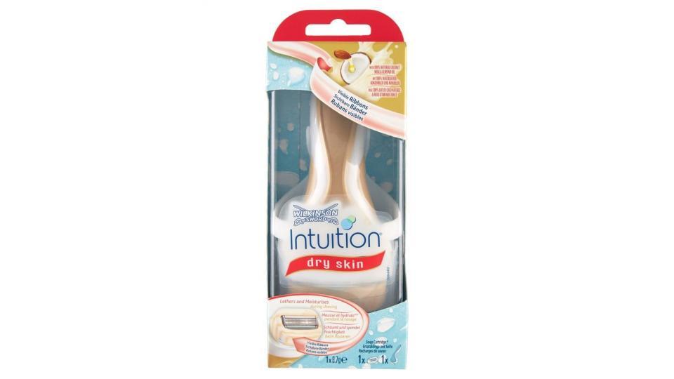 Wilkinson Sword Intuition Dry Skin 1 Rasoio + 1 Ricarica Di Sapone