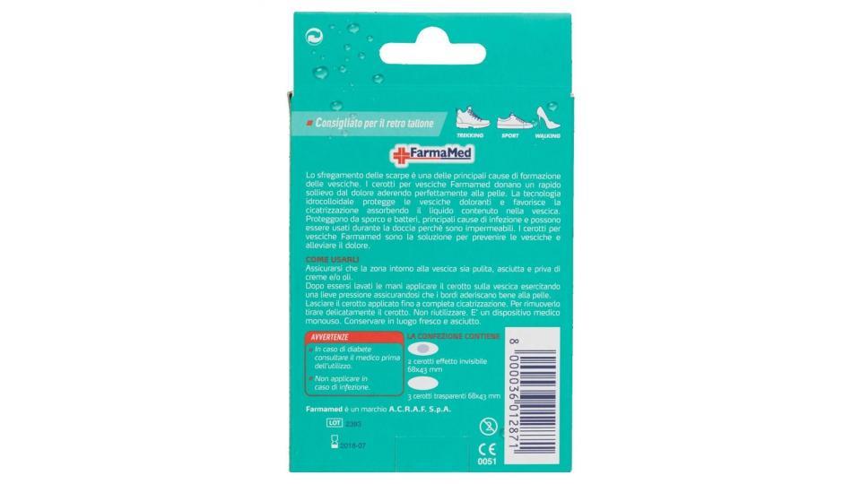 Farmamed Vesciche Retro Tallone Idrocolloidale