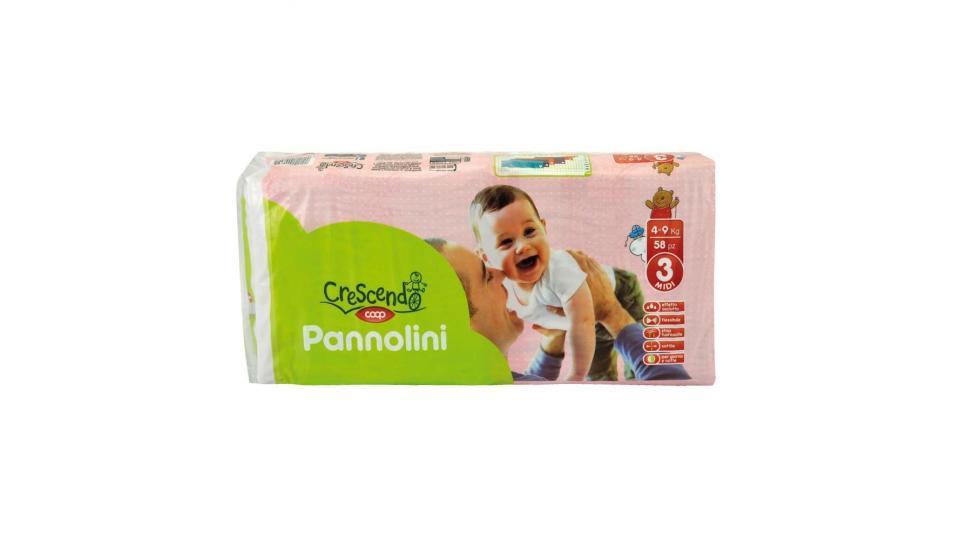 Baby Pannolini 3 Midi 4-9 Kg