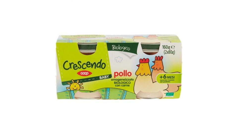 Baby Pollo Omogeneizzato Biologico Con Carne