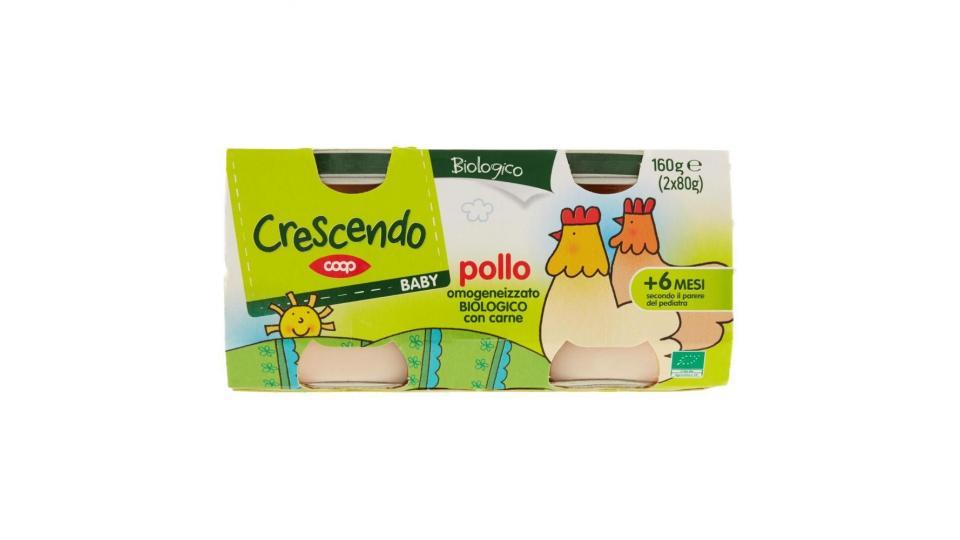 Baby Pollo Omogeneizzato Biologico Con Carne