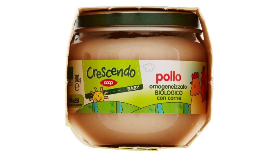 Baby Pollo Omogeneizzato Biologico Con Carne