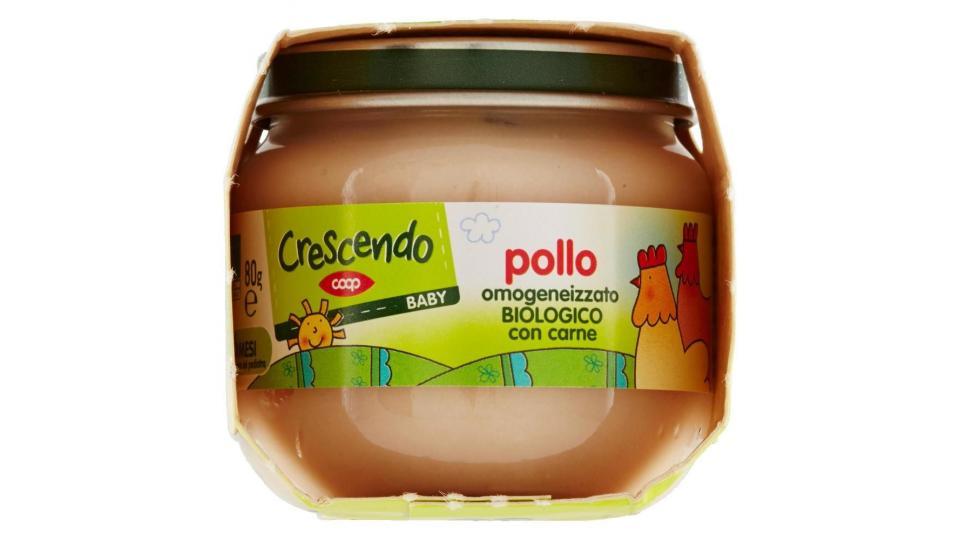 Baby Pollo Omogeneizzato Biologico Con Carne