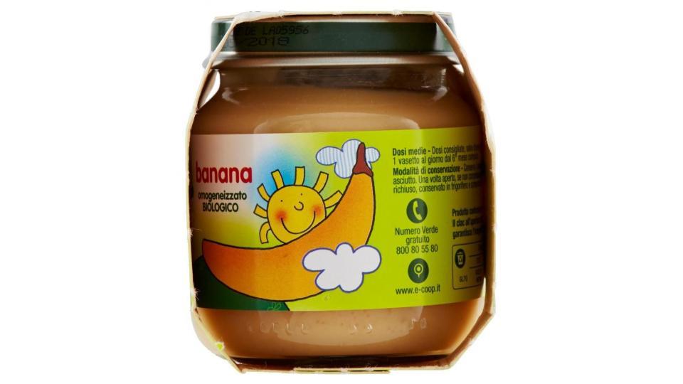 Banana Omogeneizzato Biologico
