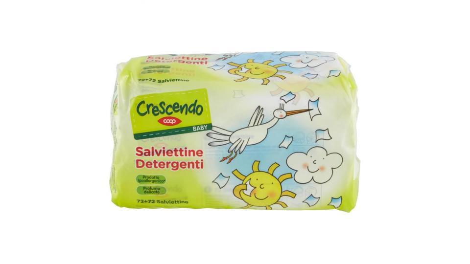Baby Salviettine Detergenti 72+72 Pz
