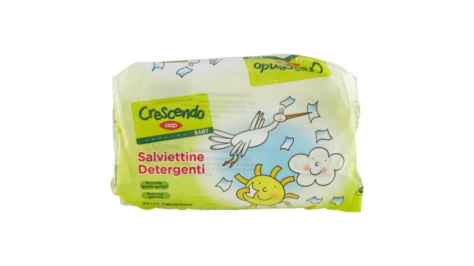 Baby Salviettine Detergenti 72+72 Pz