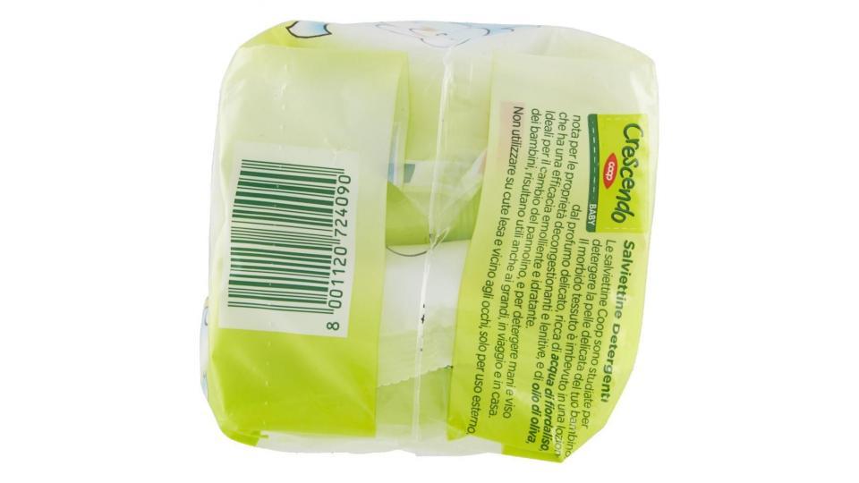 Baby Salviettine Detergenti 72+72 Pz