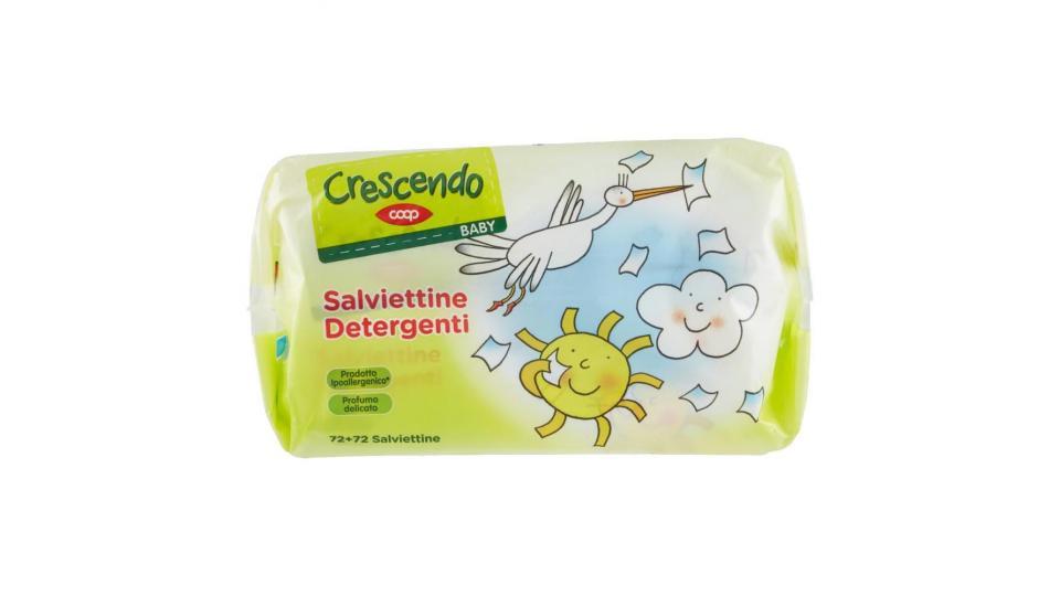 Baby Salviettine Detergenti 72+72 Pz