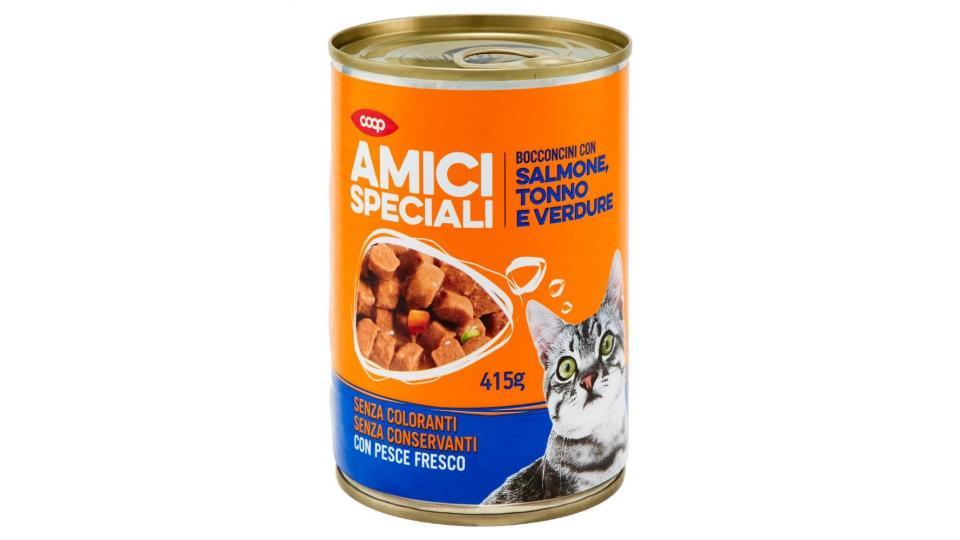 Bocconcini Con Salmone, Tonno E Verdure
