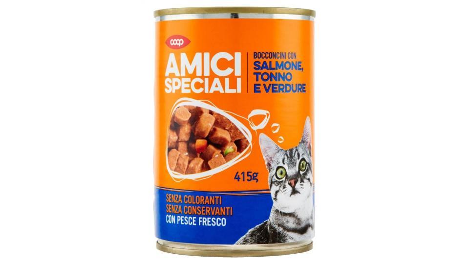Bocconcini Con Salmone, Tonno E Verdure