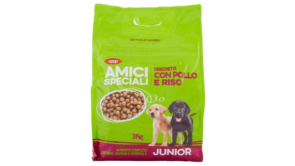 Crocchette Con Pollo E Riso Junior