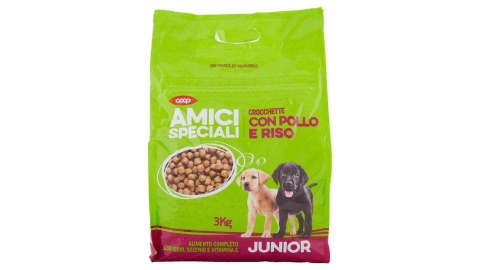 Crocchette Con Pollo E Riso Junior
