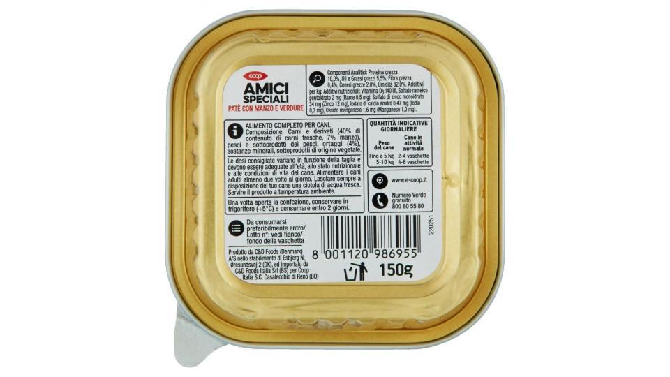 Patè Con Manzo E Verdure