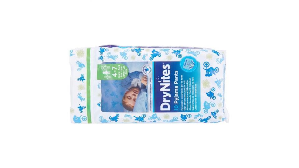 Drynites 10 Pyjama Pants 4-7 Anni Maschio