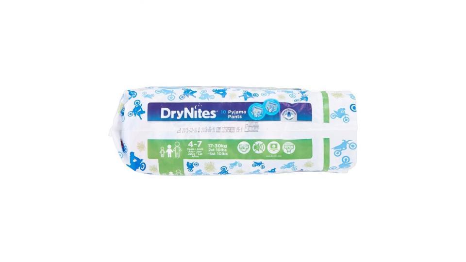 Drynites 10 Pyjama Pants 4-7 Anni Maschio