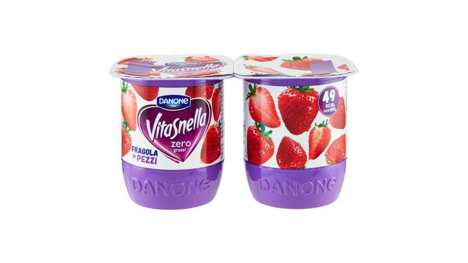 Vitasnella Zero Grassi Fragola In Pezzi