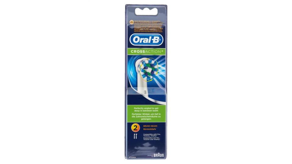 Oral-b Power Refill Spazzolino Elettrico Eb 50-2 Cross Action