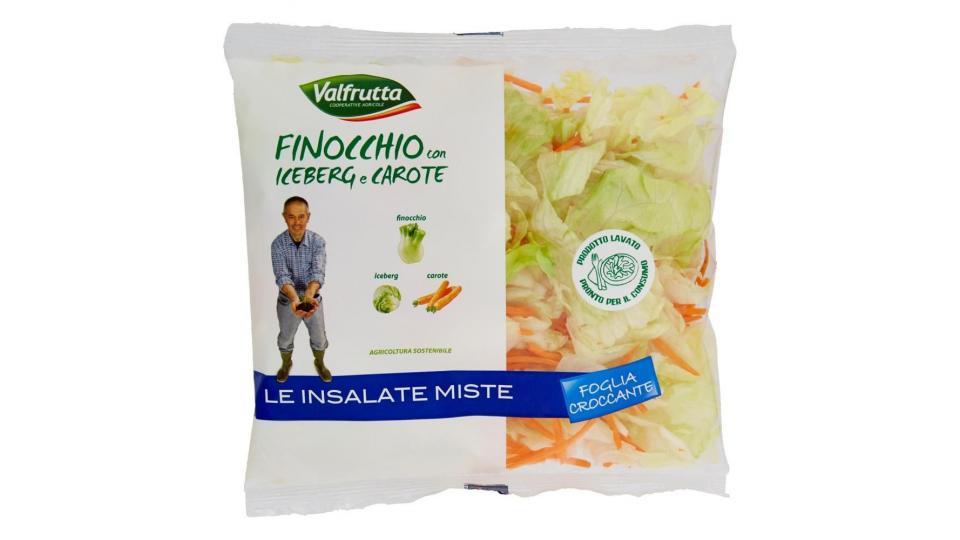 Valfrutta Le Insalate Miste Finocchio Con Iceberg E Carote