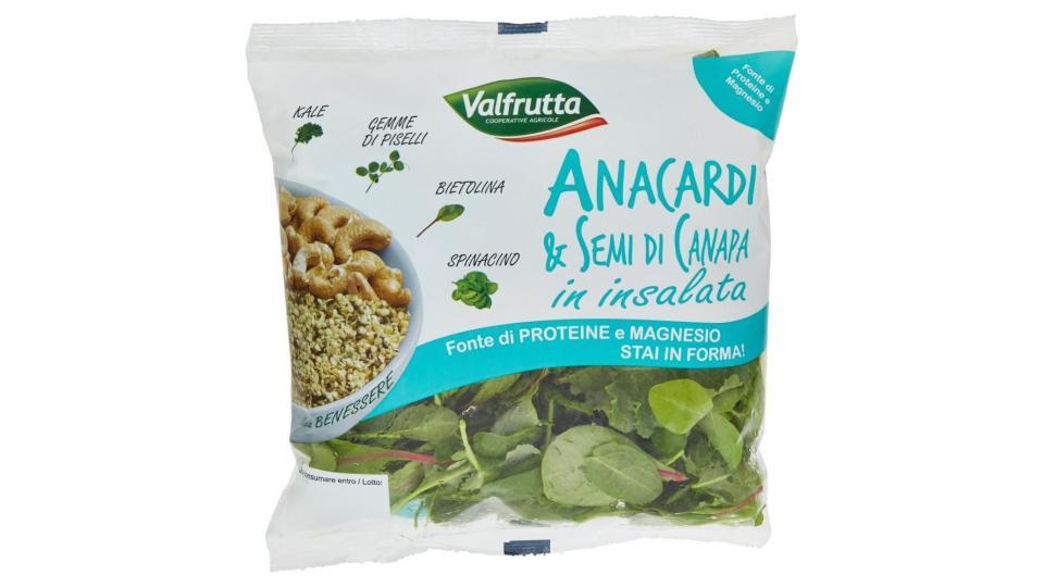 Valfrutta Linea Benessere Anacardi & Semi Di Canapa In Insalata