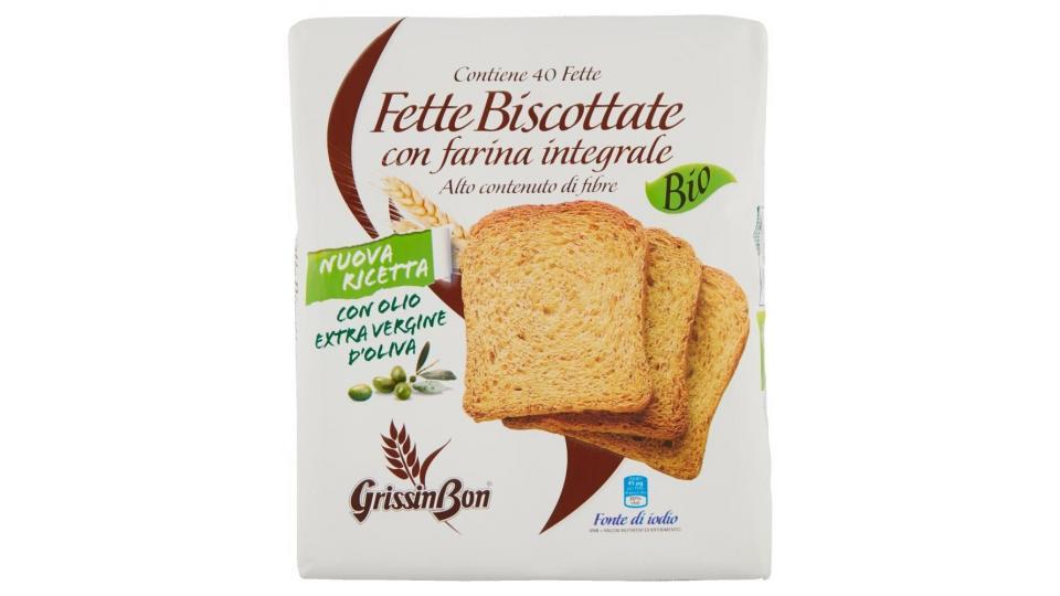 Grissinbon Fette Biscottate Con Farina Integrale Bio 40 Fette