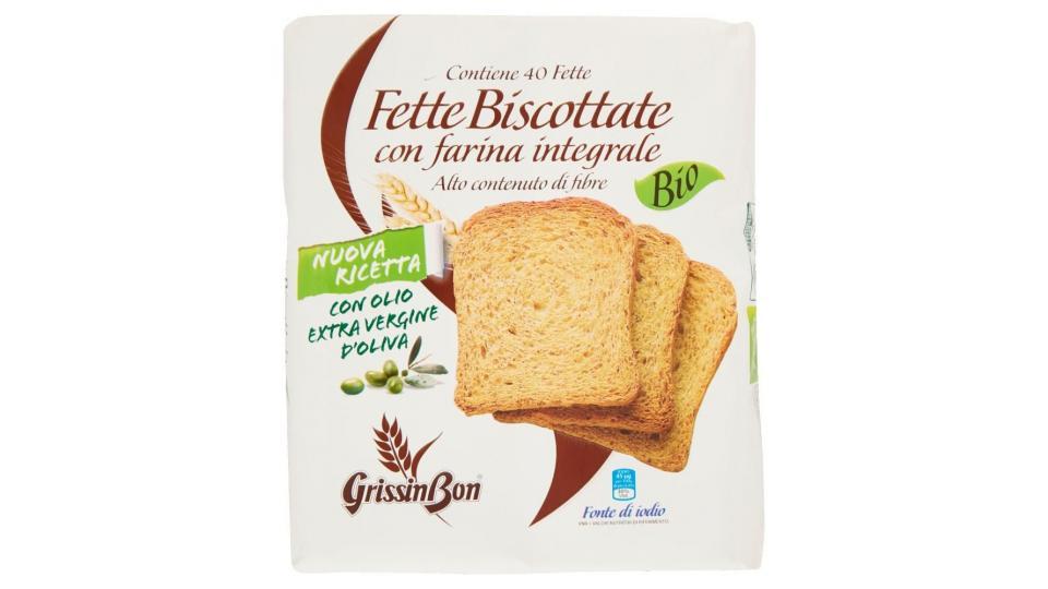 Grissinbon Fette Biscottate Con Farina Integrale Bio 40 Fette