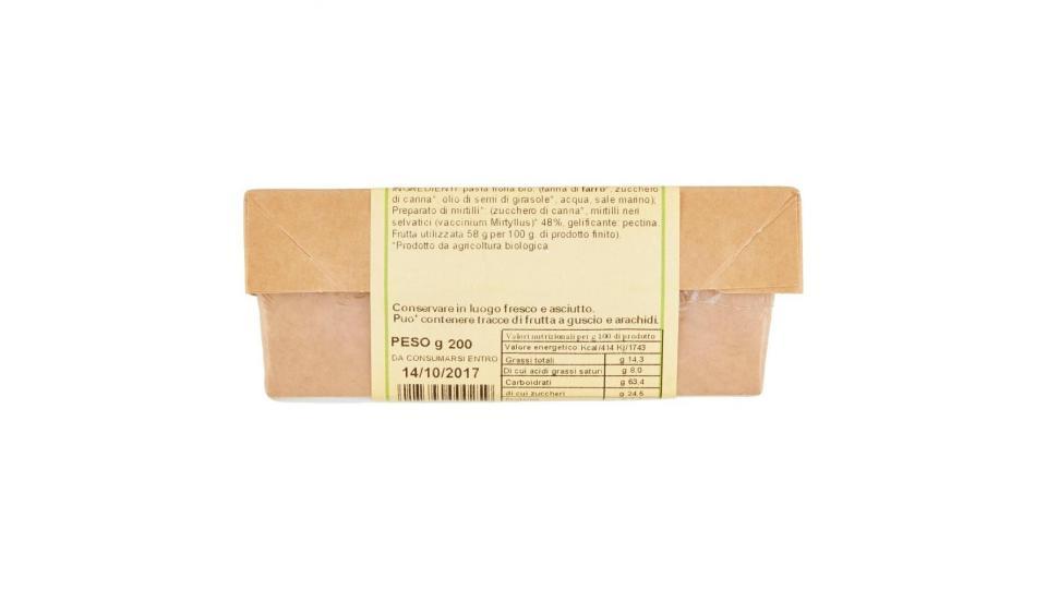 Pasticceria Filippini Bio Crostata Farro Al Mirtillo Bio Vegan