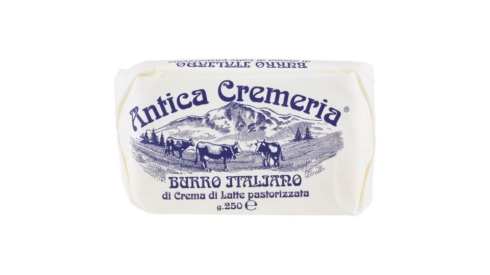 Antica Cremeria Burro Italiano Di Crema Di Latte Pastorizzata