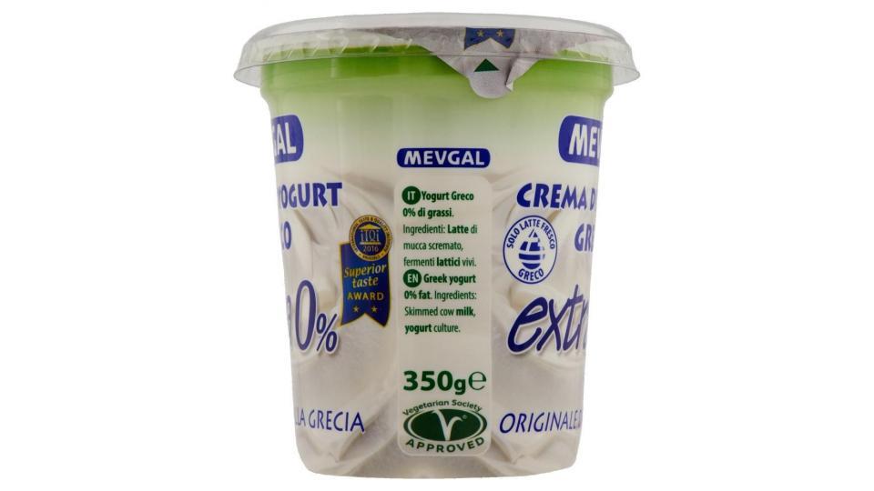 Mevgal Crema Di Yogurt Greco Extra 0%