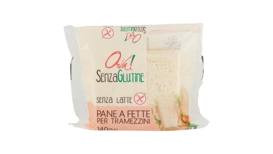 Orva! Senzaglutine Pane A Fette Per Tramezzini