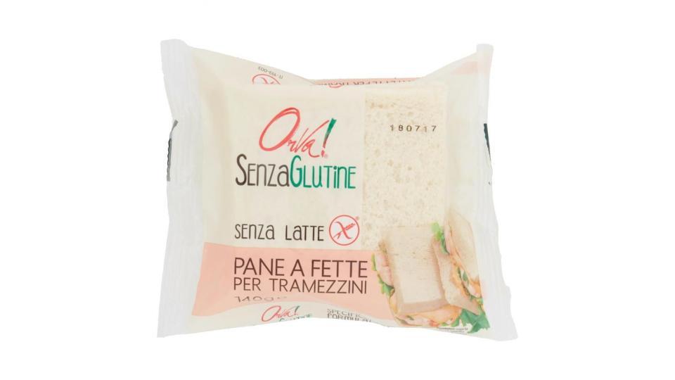 Orva! Senzaglutine Pane A Fette Per Tramezzini