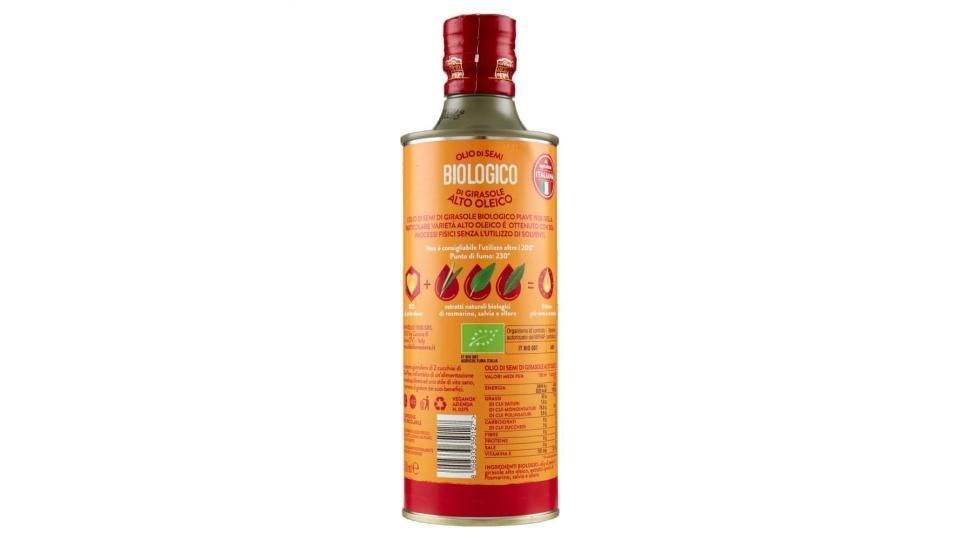 Piave Olio Di Semi Biologico Di Girasole Alto Oleico