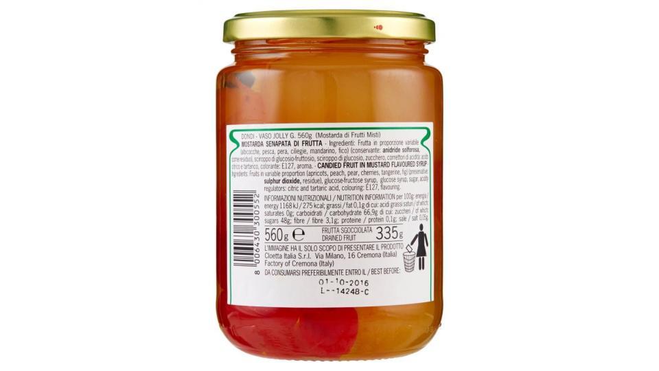 Dondi Mostarda Di Frutta Vaso Jolly G.