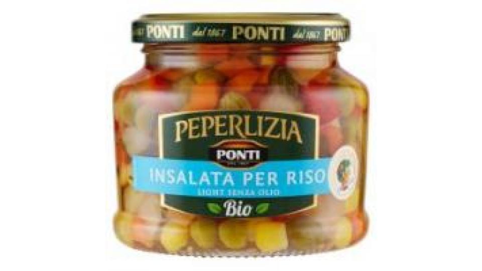 Peperlizia Insalata per Riso Light senza Olio Bio