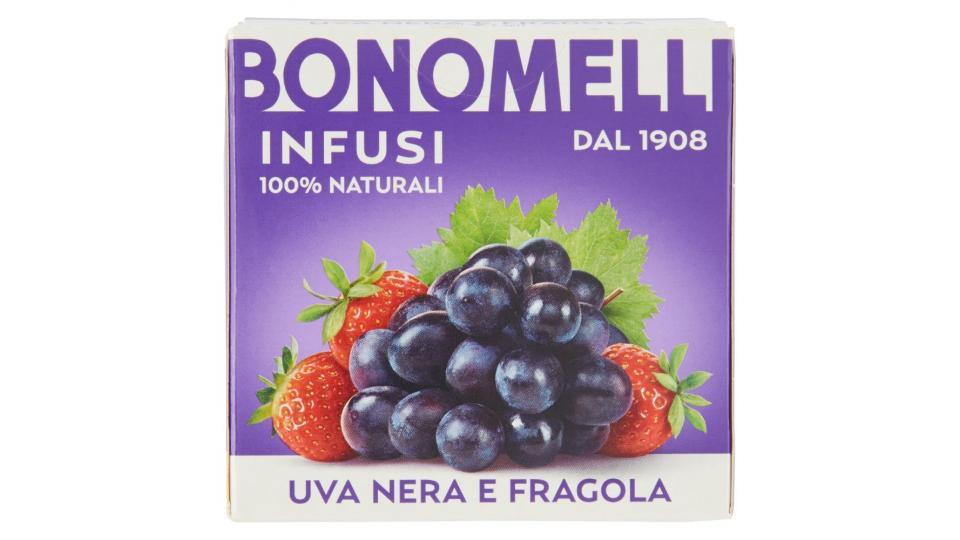 Bonomelli, Infuso uva nera e fragola 10 filtri