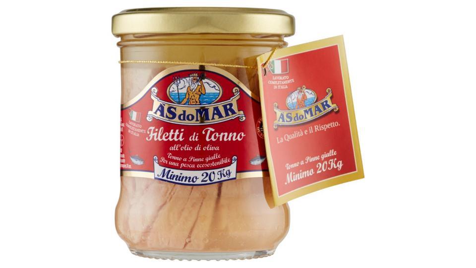 AsDoMar, filetti di tonno all'olio di oliva