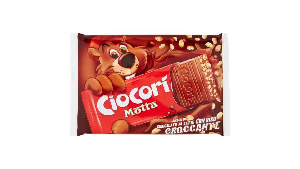 Ciocorì,  Snack di cioccolato al latte con riso croccante