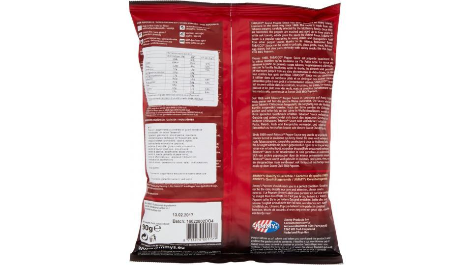 Tabasco, Sweet Chili BBQ Pop Corn with Tabasco