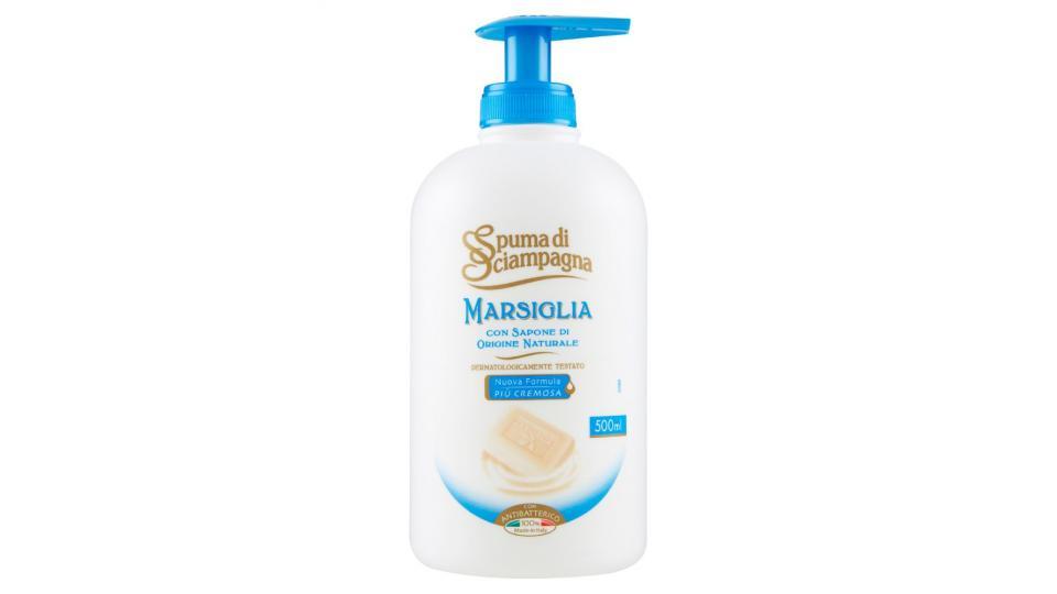 Spuma di Sciampagna, Marsiglia sapone liquido
