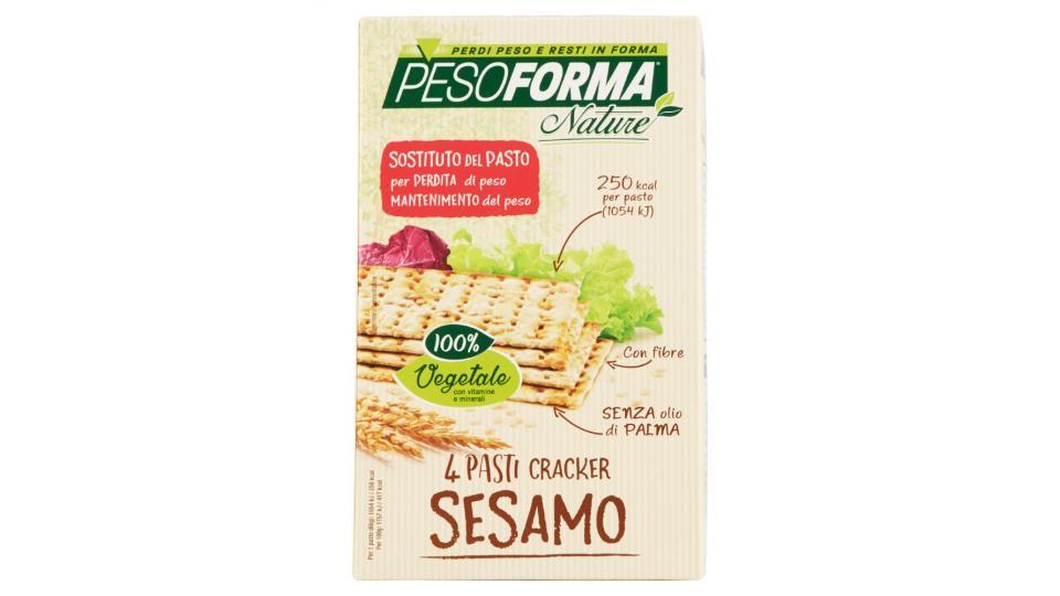 Pesoforma, pasti dimagranti cracker al sesamo