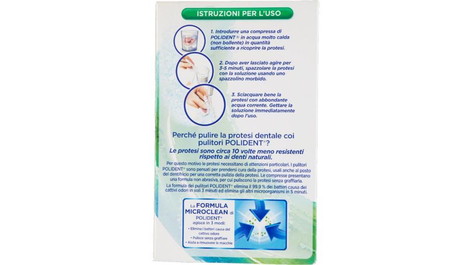 Polident - Pulitore per Protesi, Tripla Freschezza