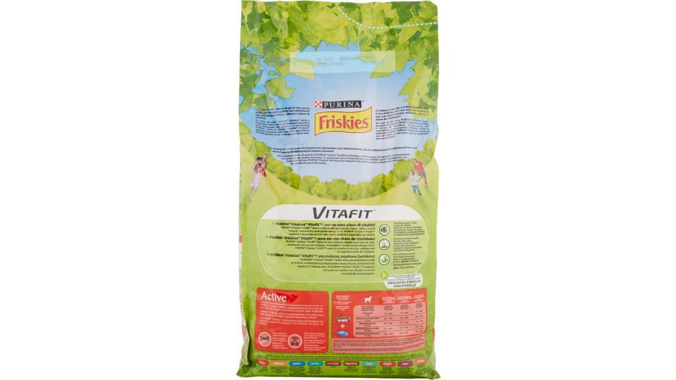 Purina, cane Friskies Vitafit Active alimento con manzo