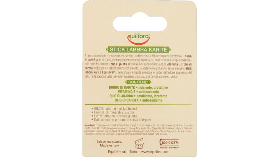 Equilibra Linea nutriente karité Stick labbra karité
