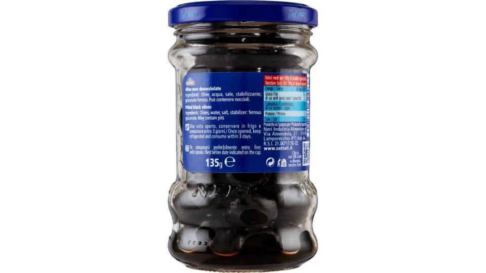 Neri, olive nere denocciolate