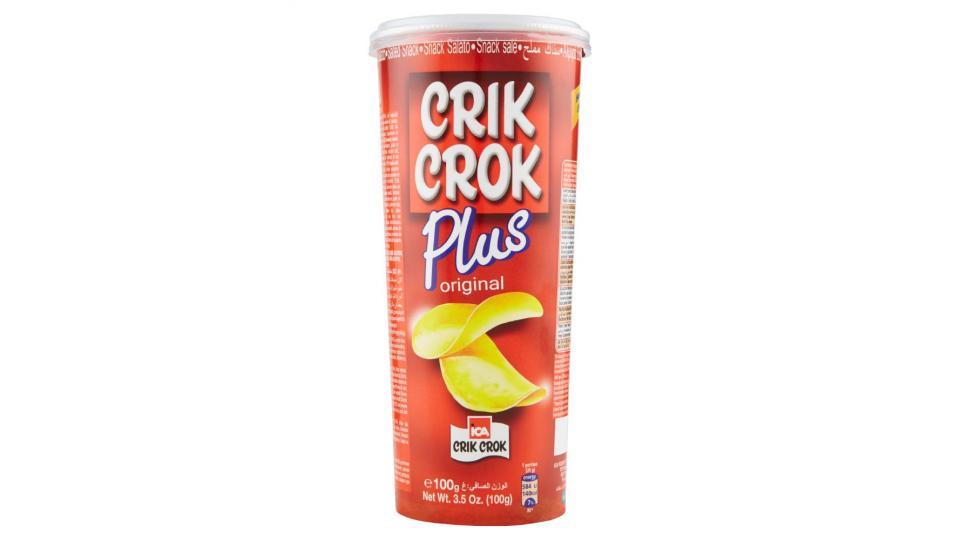 Crik Crok, Plus original patatine
