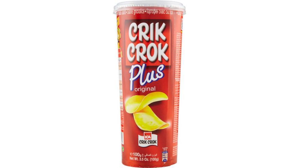 Crik Crok, Plus original patatine