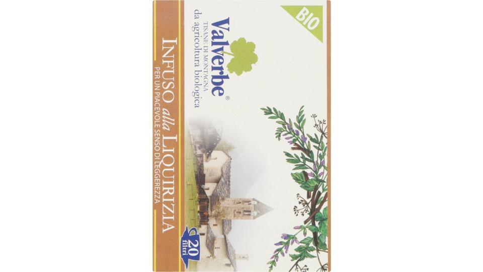 Valverbe, Infuso alla liquirizia bio 20 filtri