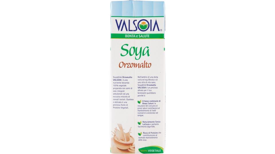 Valsoia, Bontà e Salute Soya Orzomalto bevanda a base di soia