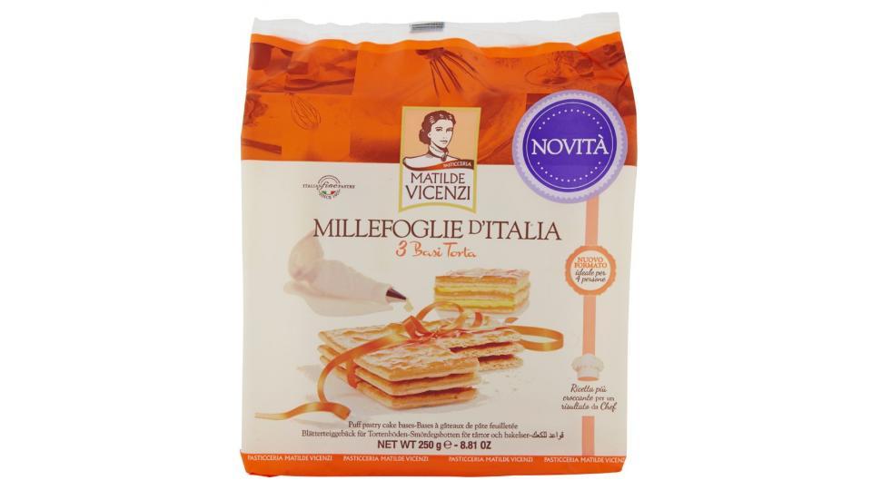 Pasticceria Matilde Vicenzi, Millefoglie d'italia 3 basi torta