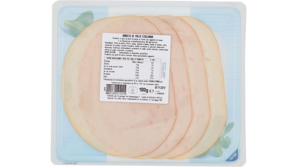 Esselunga, arrosto di pollo a fette