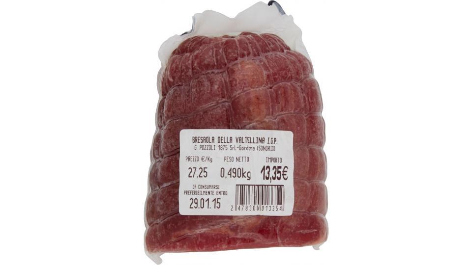 Pozzoli Bresaola della Valtellina IGP trancio
